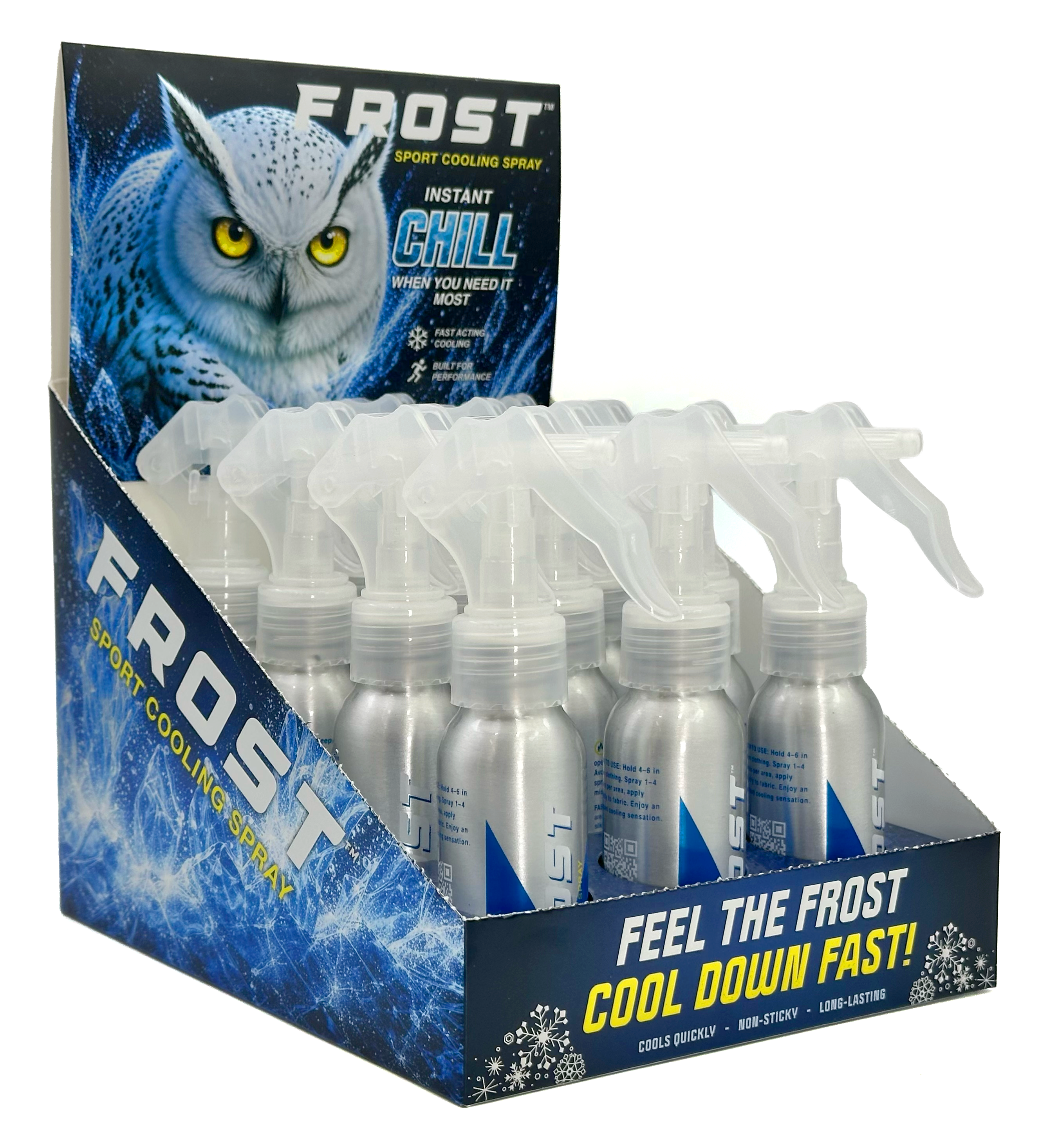 FROST 12-pack open counter display